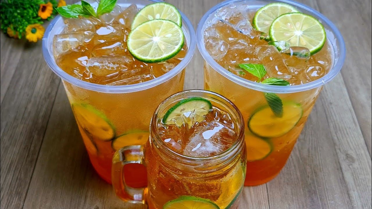 Trà chanh (Iced lemon tea)
